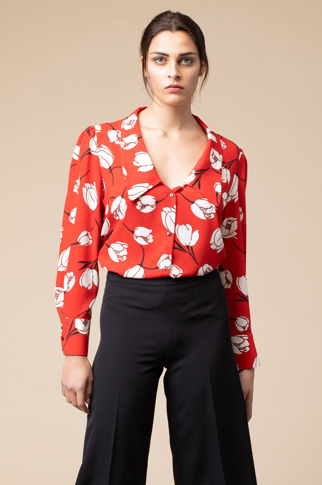 abbigliamento donna primavera 2020 Chiara B: camicia cady floreale